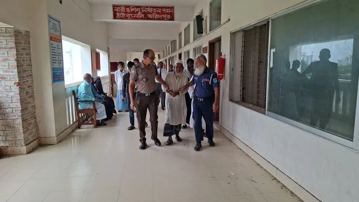 ফরিদপুরে শিশুকে ধর্ষণ চেষ্টার দায়ে বৃদ্ধের সাত বছরের কারাদণ্ড 